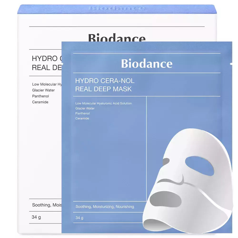 Mascarilla Hydro Cera-Nol Real Deep Mask Sheet Mask Biodance Imagen principal del producto