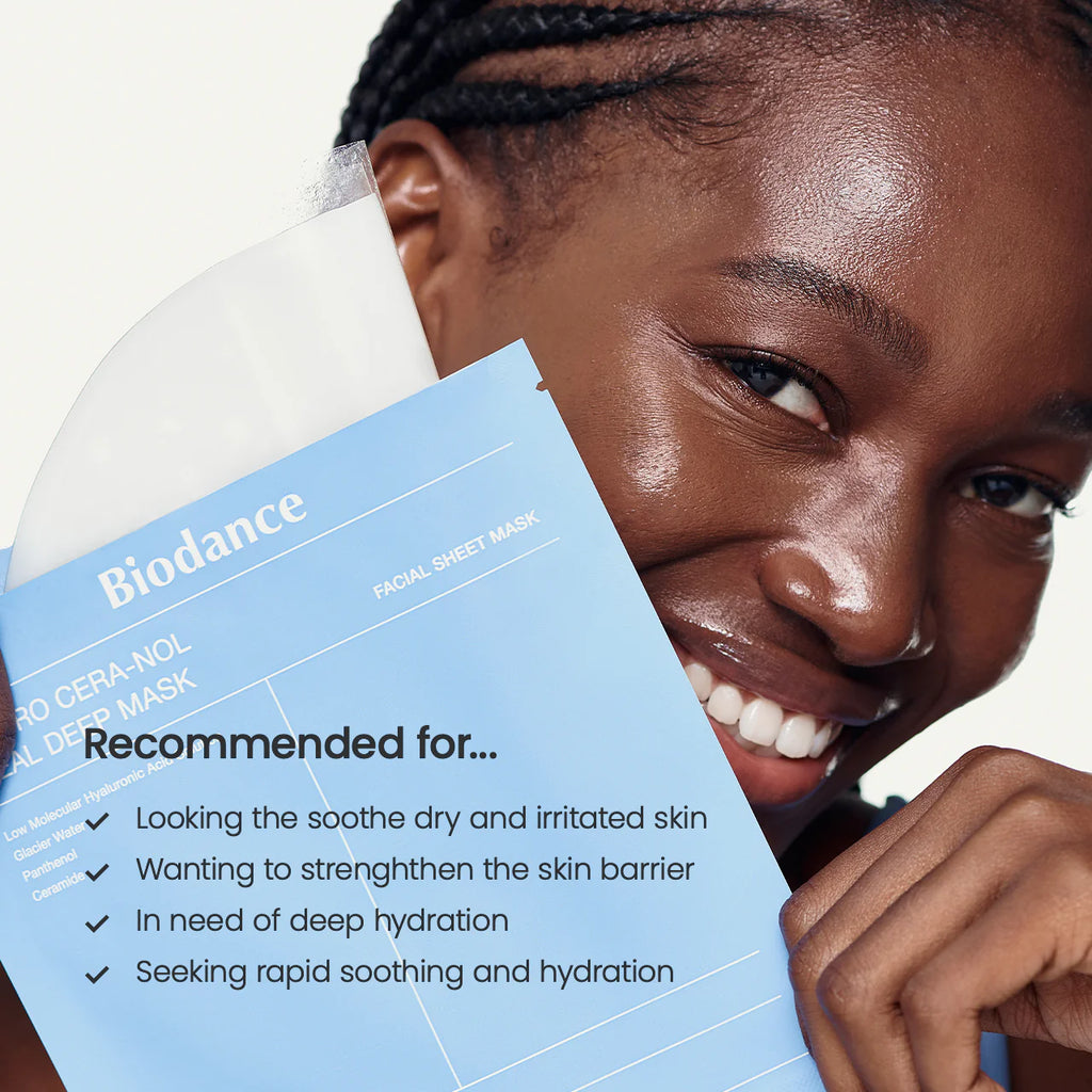 Mascarilla Hydro Cera-Nol Real Deep Mask Sheet Mask Biodance