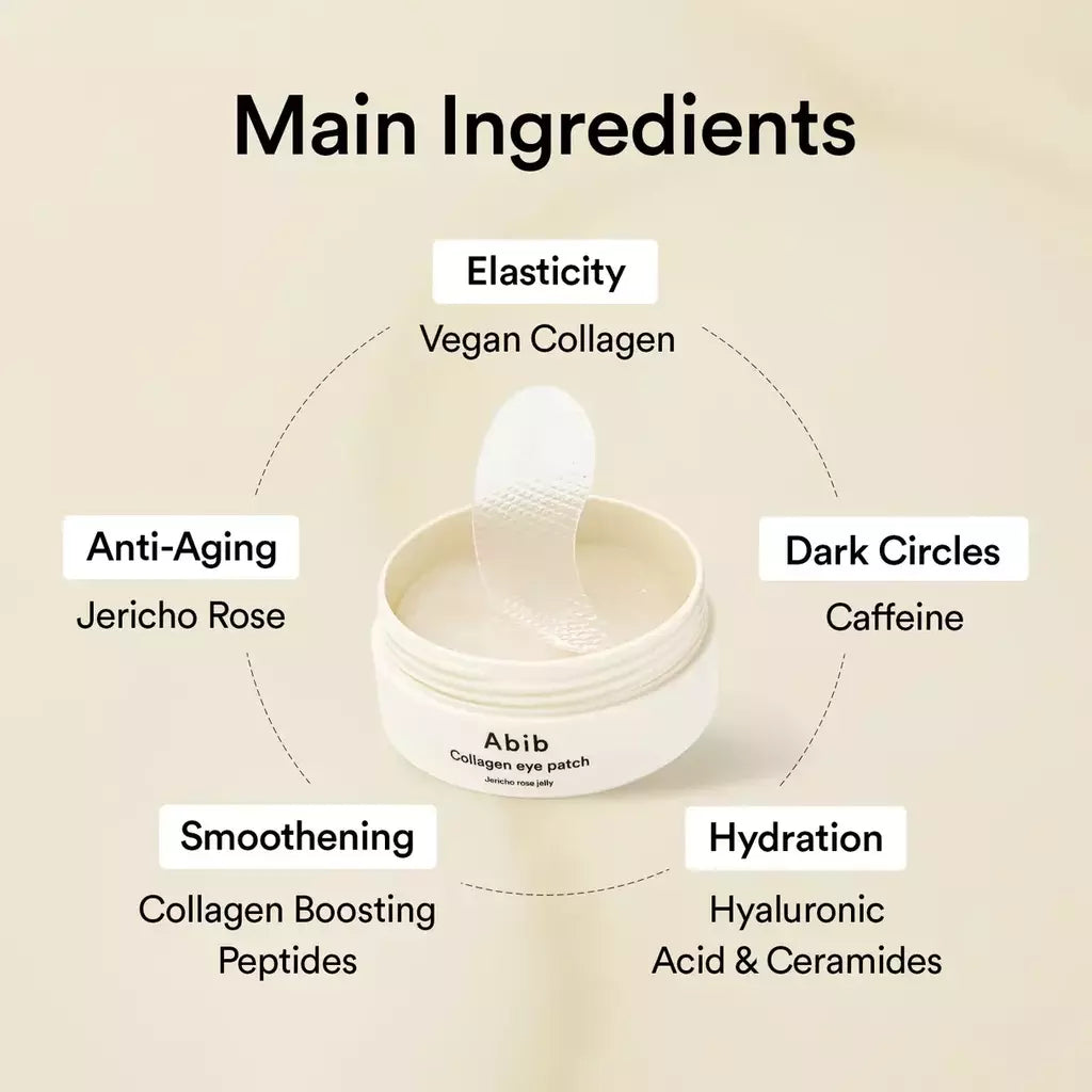 Parches Collagen Eye Patch Jericho Rose Jelly Abib