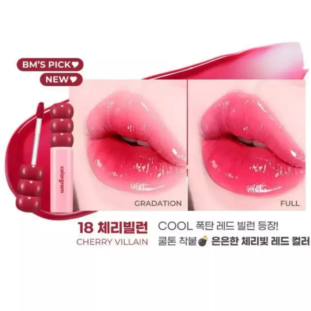 Tinta En Gloss Fruity Glass Tint Lip Gloss Colorgram