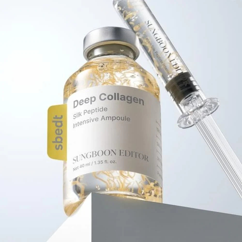 Suero Deep Collagen Silk Peptide Intensive Ampoule Sungboon Editor