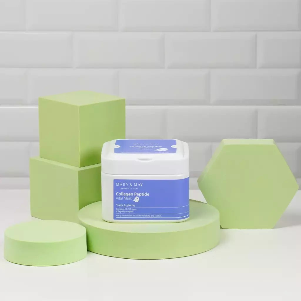 Mascarillas Collagen Peptide Vital Mask Mary&May