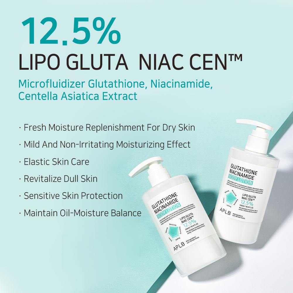 Crema Glutathione Niacinamide Body Lotion Aplb