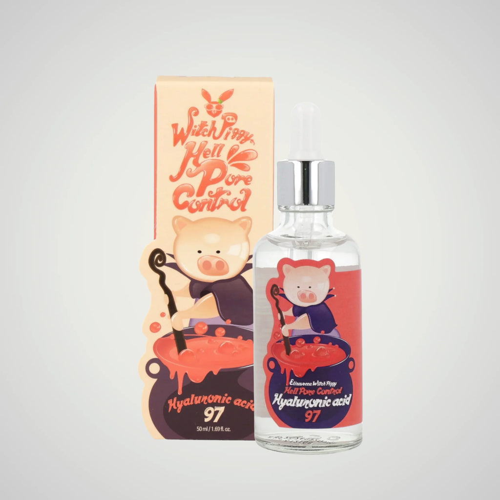 Suero Witch Piggy Hell Pore Control Hyaluronic Acid 97% Elizavecca