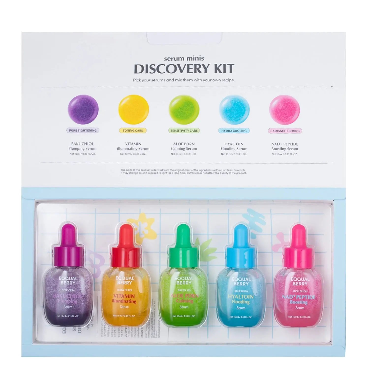 Set Discovery 5 Mini Sueros Eqqualberry