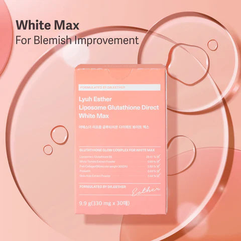 Tiras Orales Lyuh Esther Liposome Gluthatione Direct White Max Esther Formula