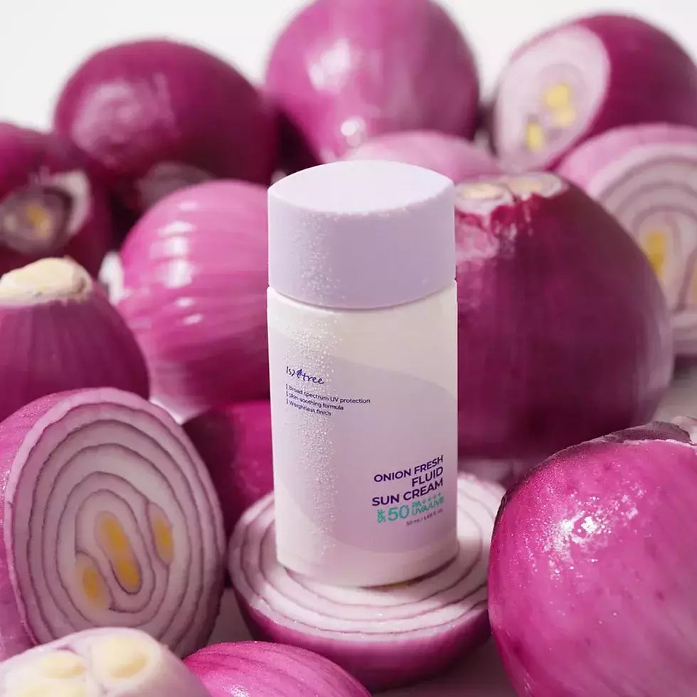 Protector Solar Onion Fresh Fluid Sun Cream Isntree