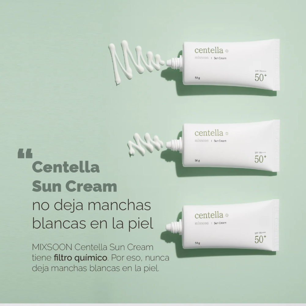Protector Centella Sun Cream Mixsoon (50G) Imagen secundaria del producto