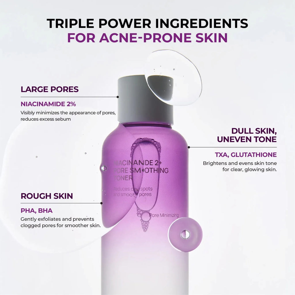 Tónico Niacinamide 2+ Pore Soothing Toner Jumiso