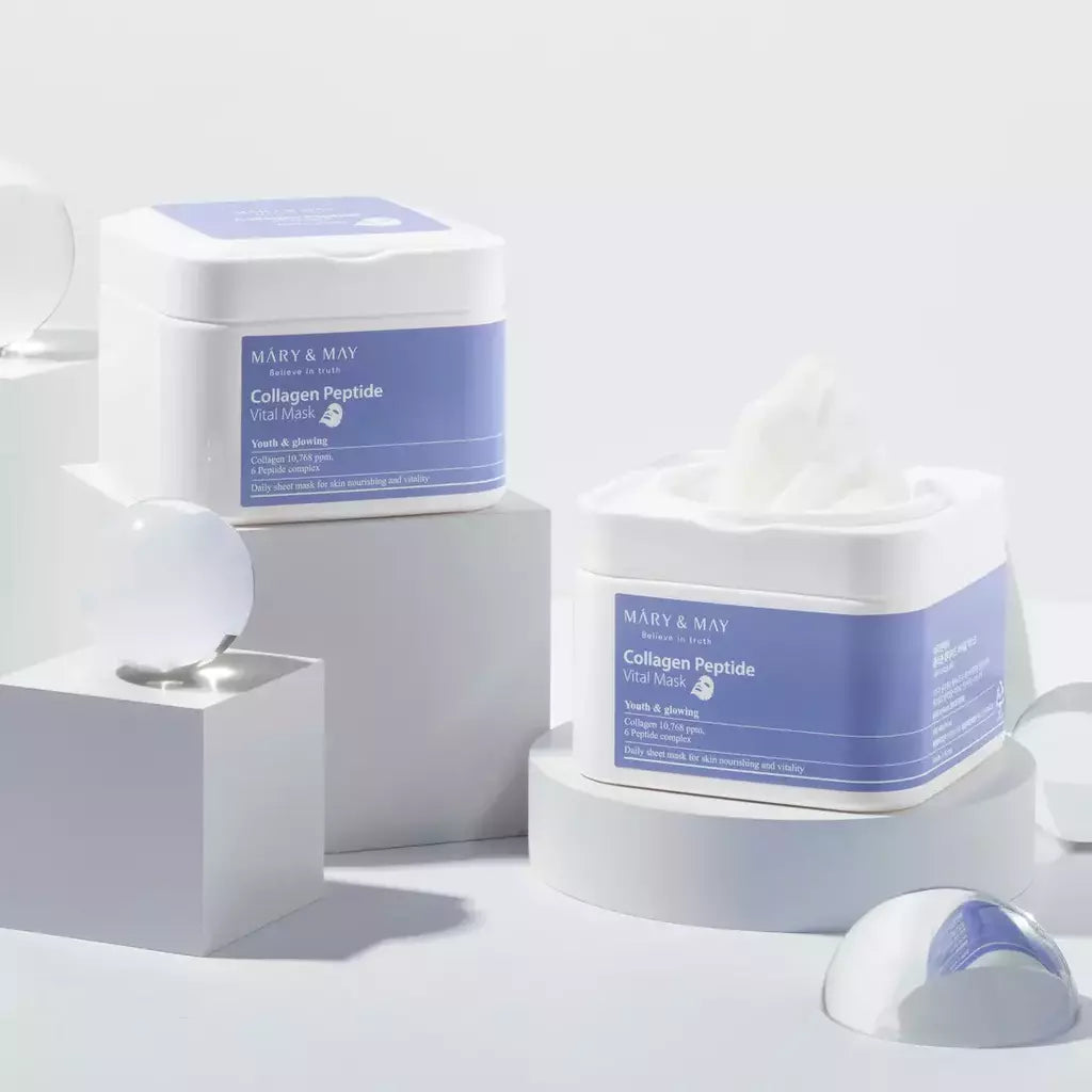 Mascarillas Collagen Peptide Vital Mask Mary&May