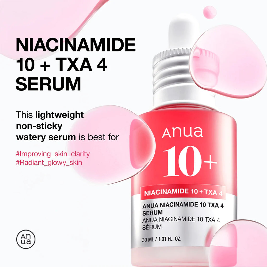 Suero Niacinamide 10% + Tranexamic Acid 4% Anua