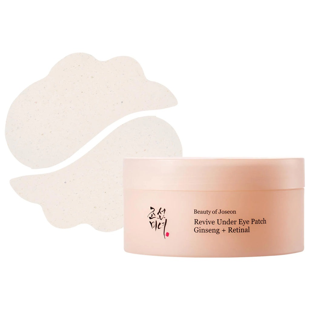 Parches De Ojos Revive Under Eye Patch Ginseng + Retinal Beauty Of Joseon (60 Parches)
