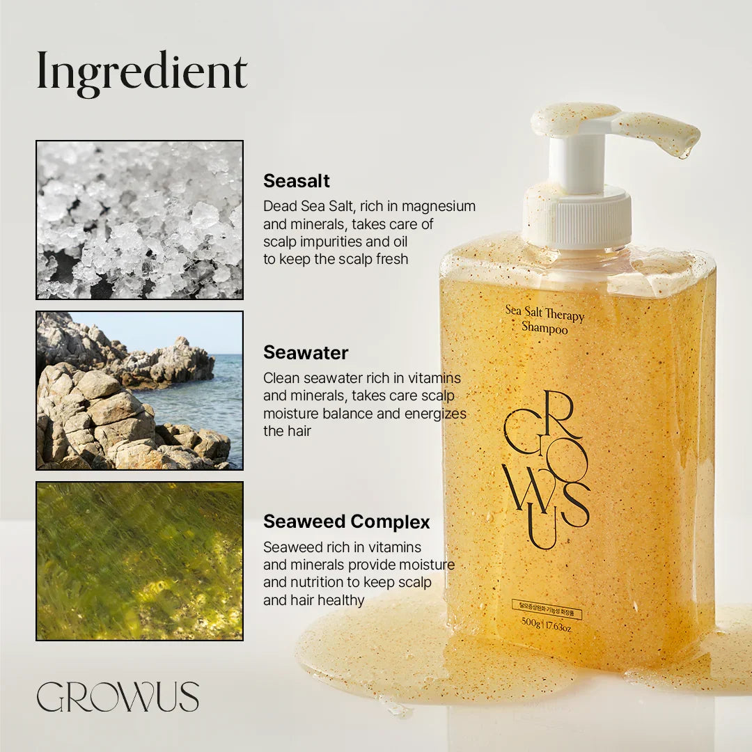 Shampoo Sea Salt Therapy Shampoo GROWUS Imagen principal del producto