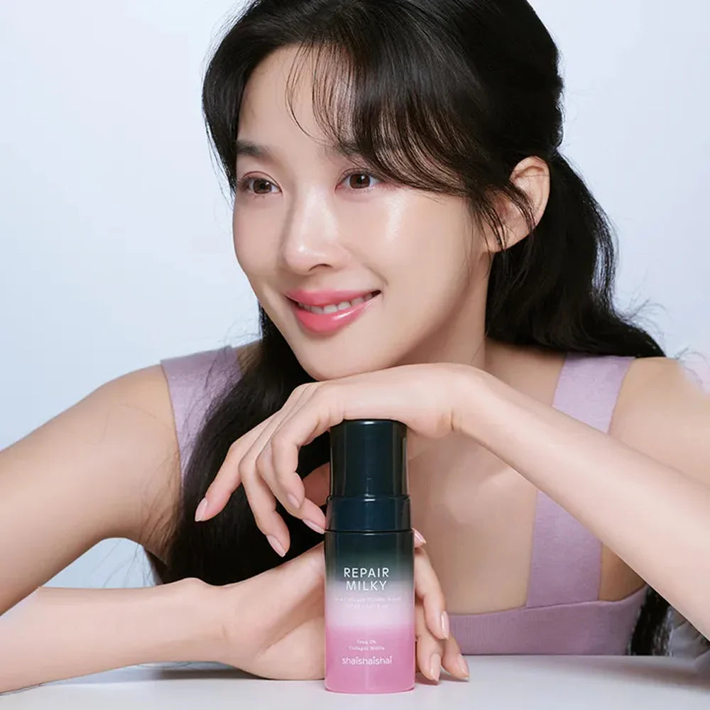 Suero Repair Milky Urea Glow Bubble Serum Shaishaishai