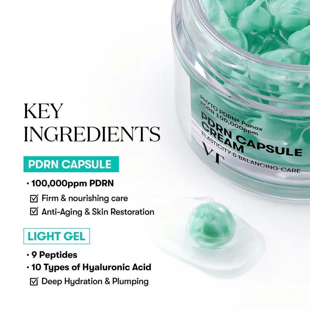 Crema PDRN Capsule Cream 100 VT Cosmetics