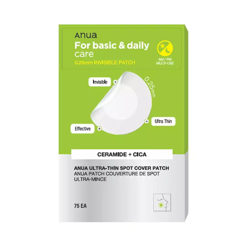 Parches Anua Ultra- Thin Spot Cover Patch X 75 Unds.